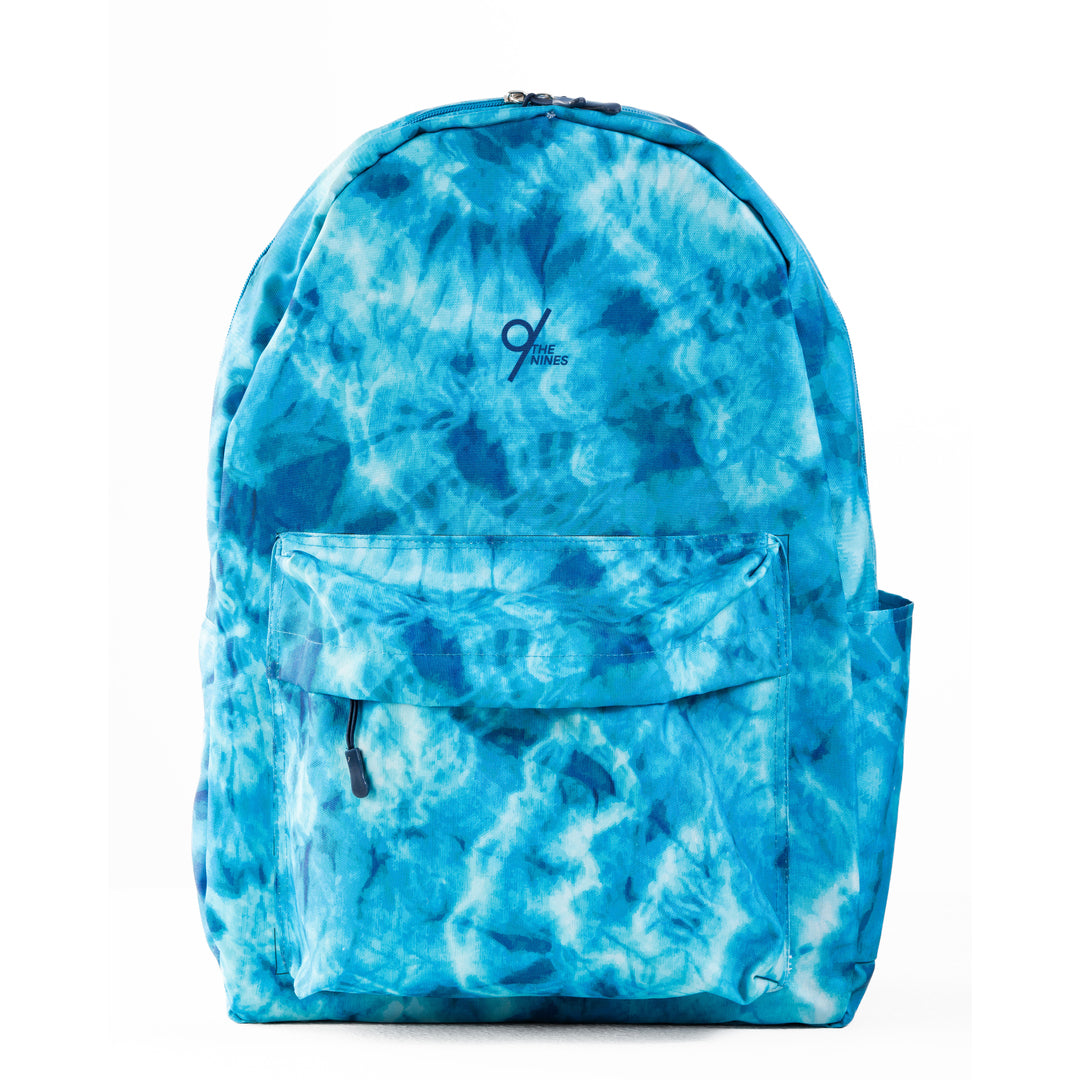 Blue tie dye backpack online