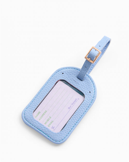 The Nines Luggage Tag "Light Blue"