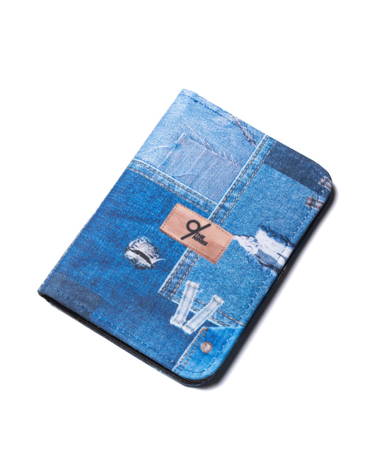 The Nines Passport Cover “Denim”