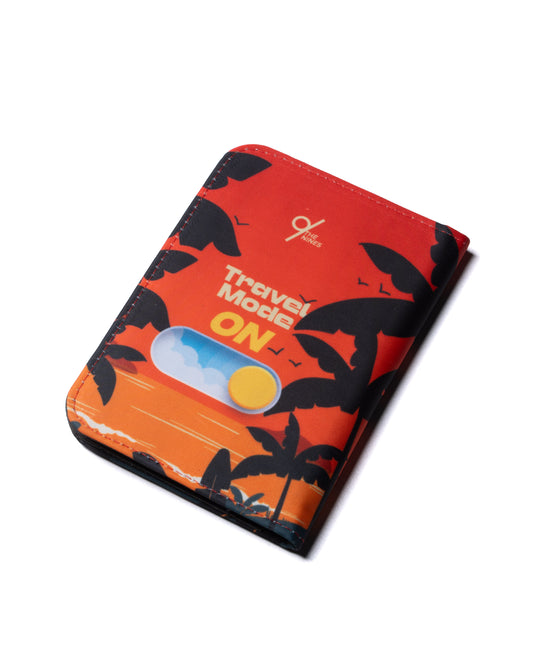 The Nines Passport Cover “Travel Mode On ”