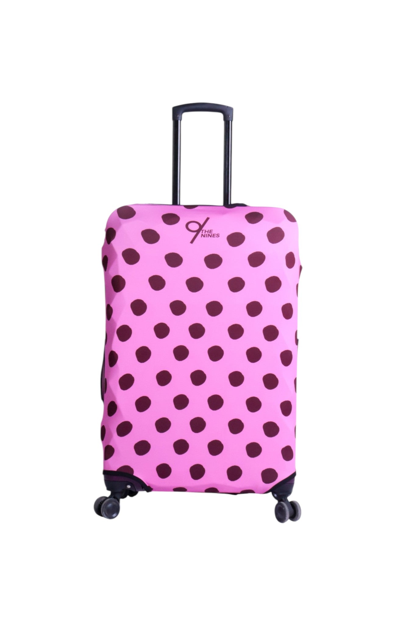 The Nines "Pink Polka" Luggage Cover