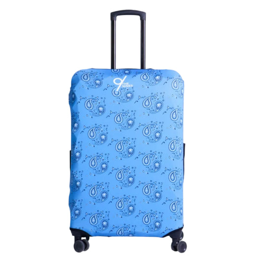 The Nines "Blue Bandana" Luggage Cover