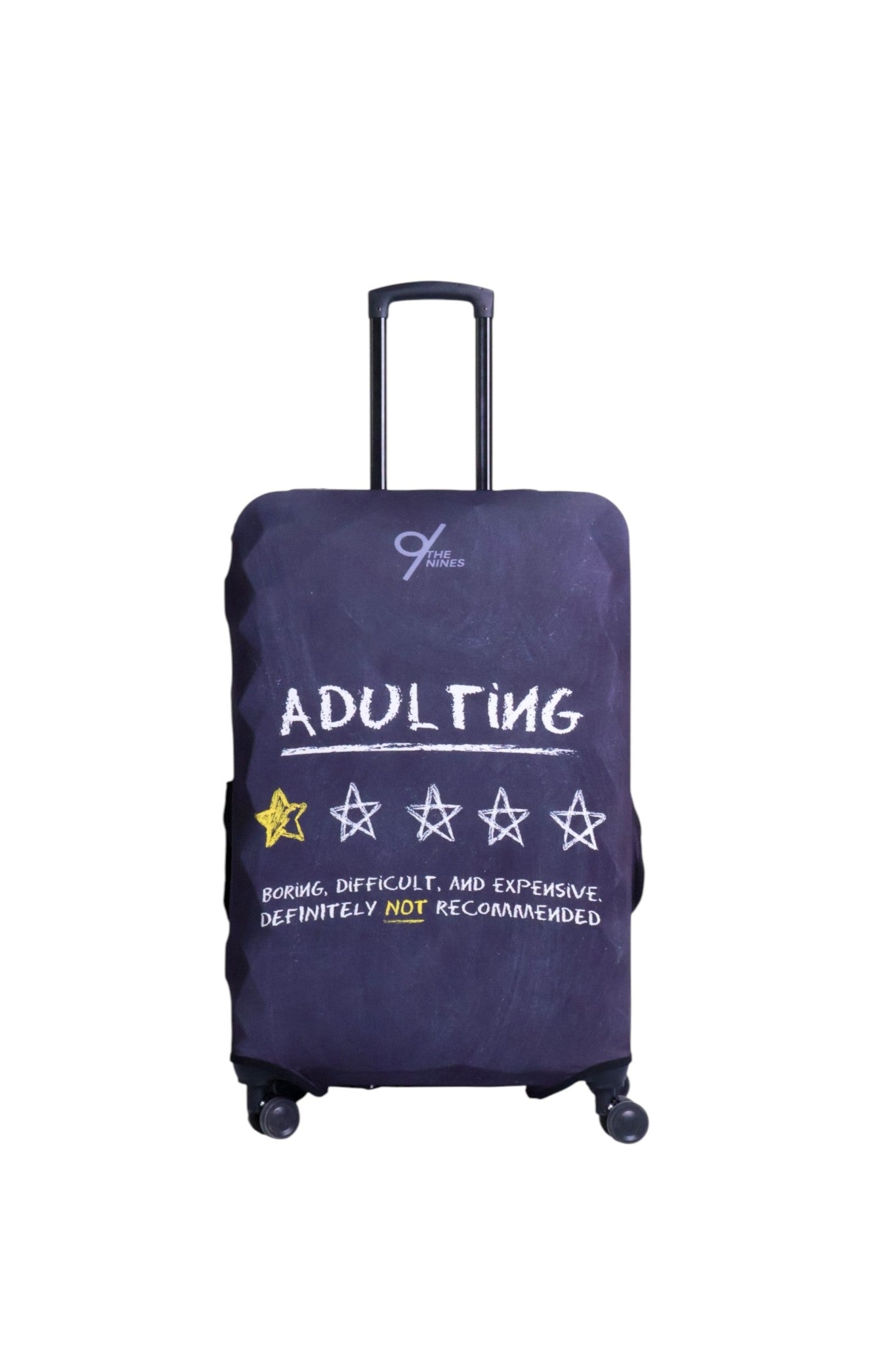 The Nines "Adulting" Luggage Cover