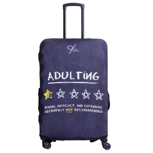 The Nines "Adulting" Luggage Cover