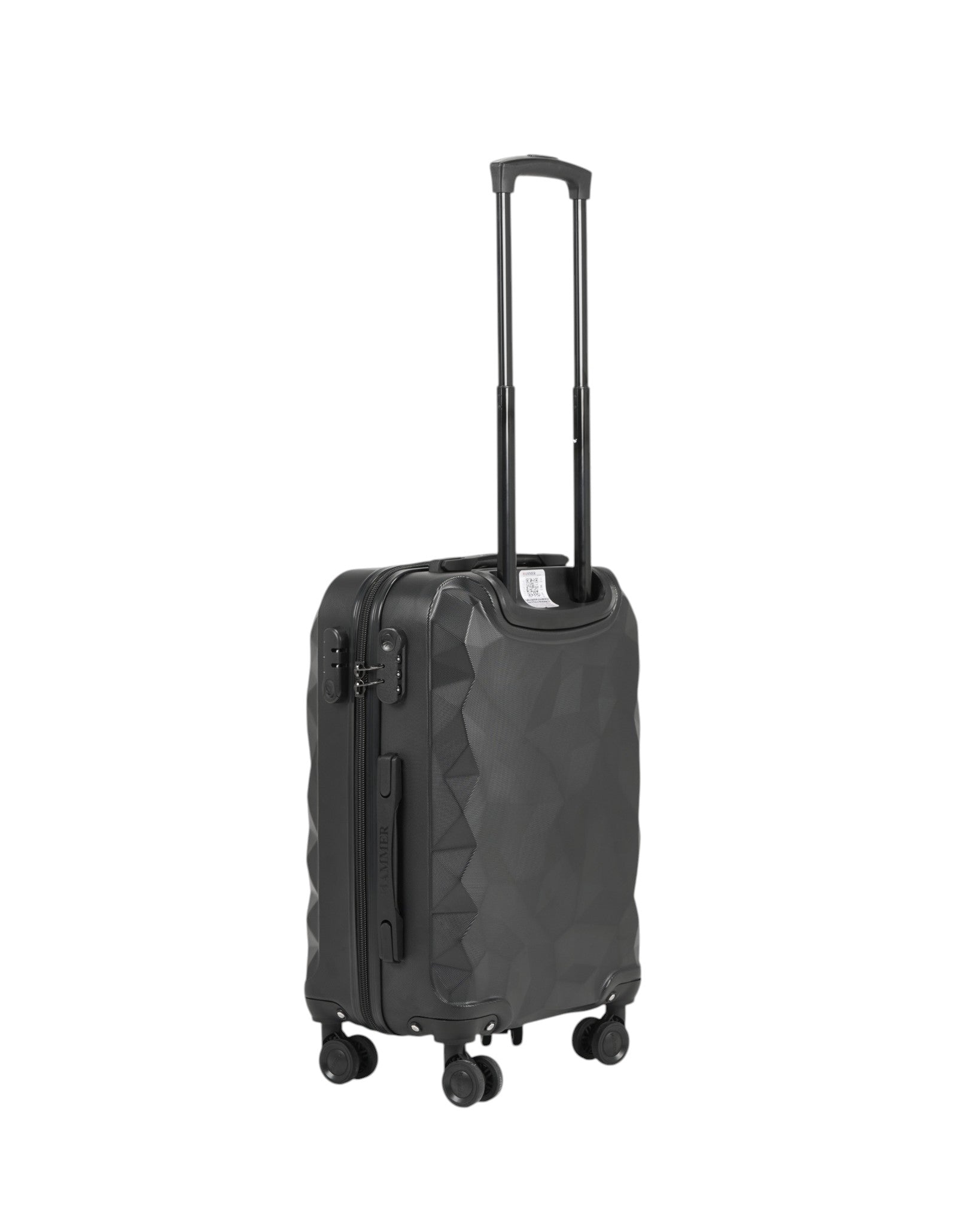 The Nines Core Suitcase Black 20"