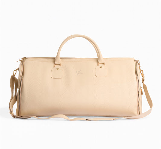 The Nines Garment & Duffle Bag "Beige"