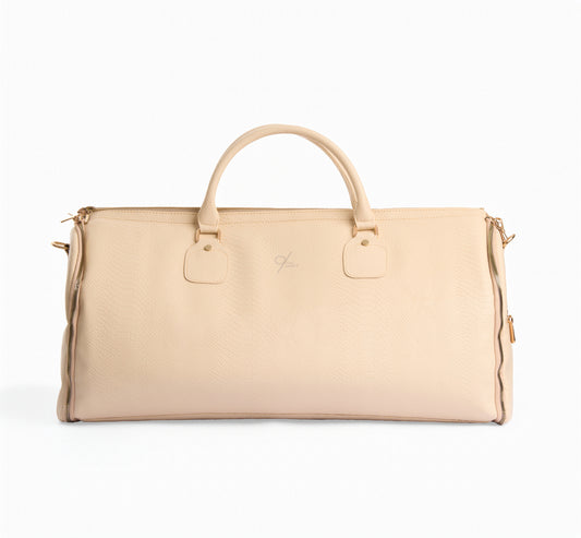 The Nines Garment & Duffle Bag "Cream"