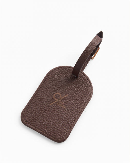 The Nines Luggage Tag "Brown"