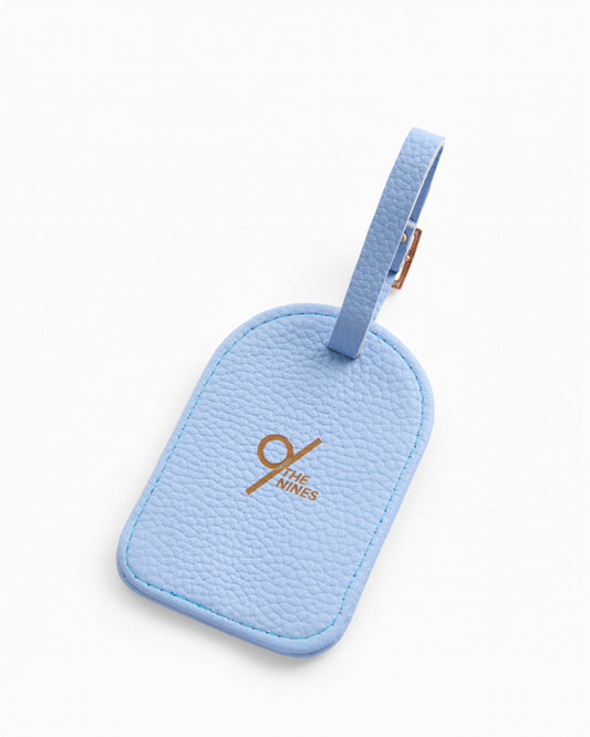 The Nines Luggage Tag "Light Blue"